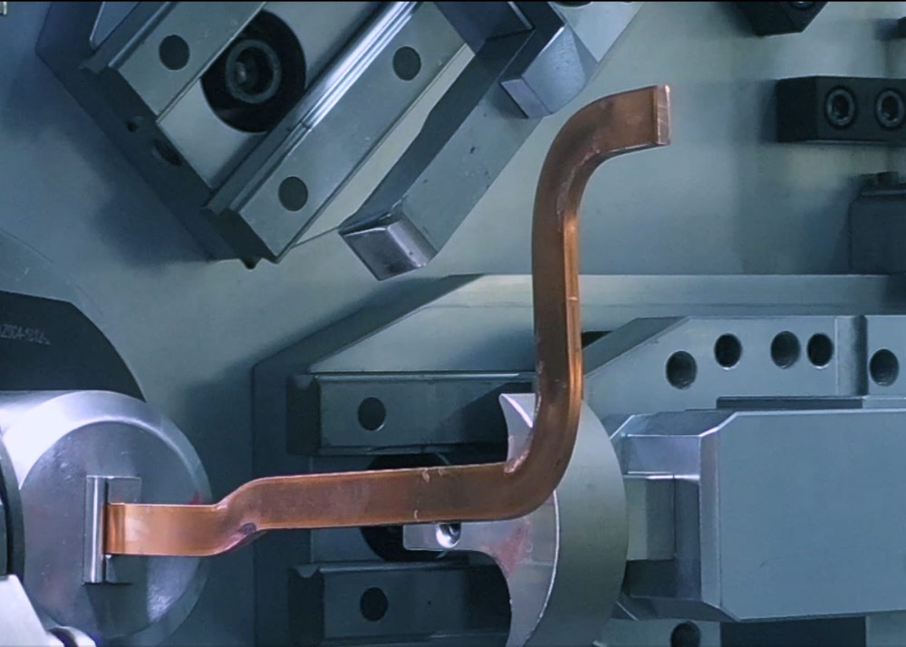 Advanced CNC machining, turning, milling, and cutting for precision parts and busbar forming.